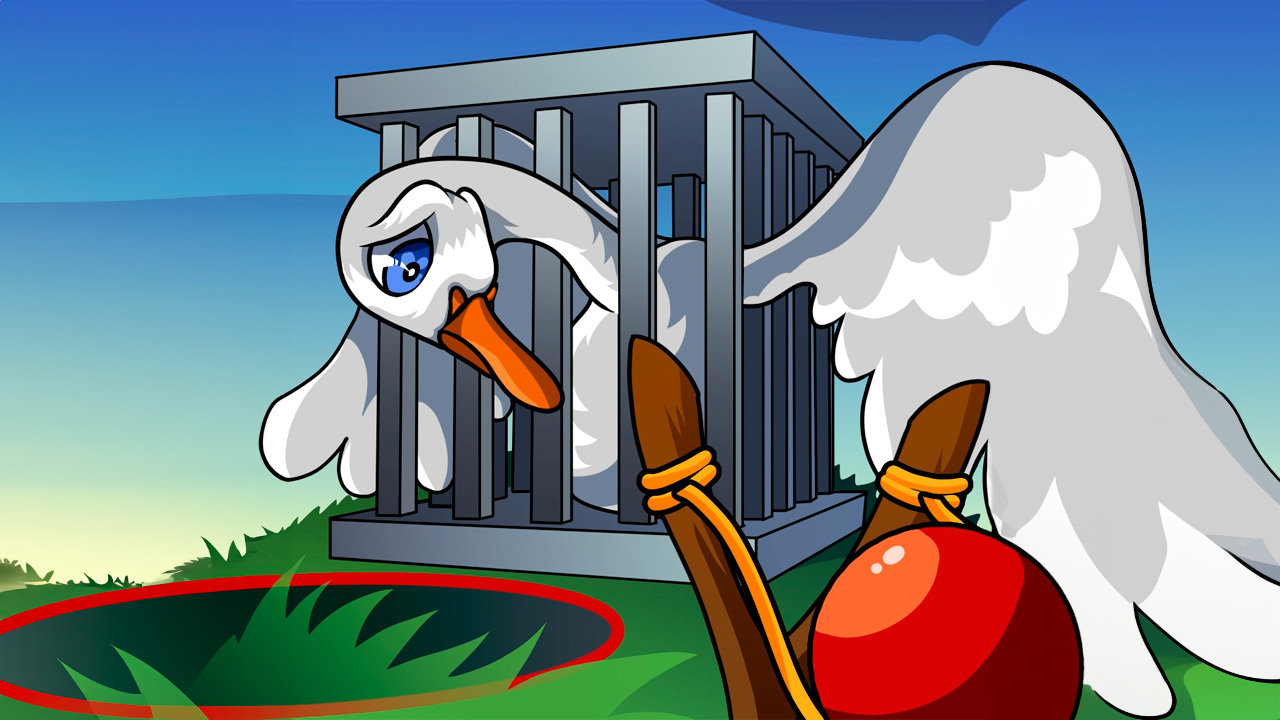 Play Cage Busters: Slingshot Heroes Online Android