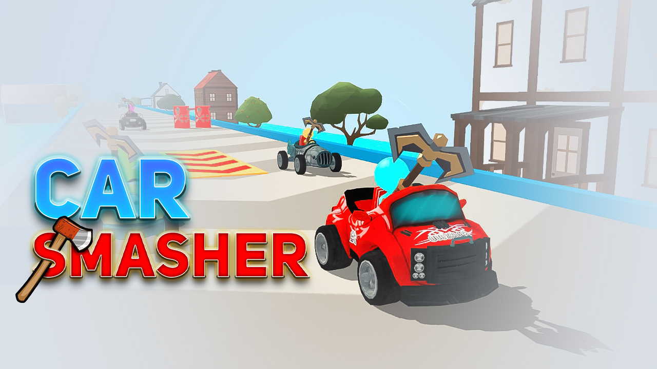 Play Car Smasher! Upgrade & Customize Hyper Casual Game Game Android Now Online