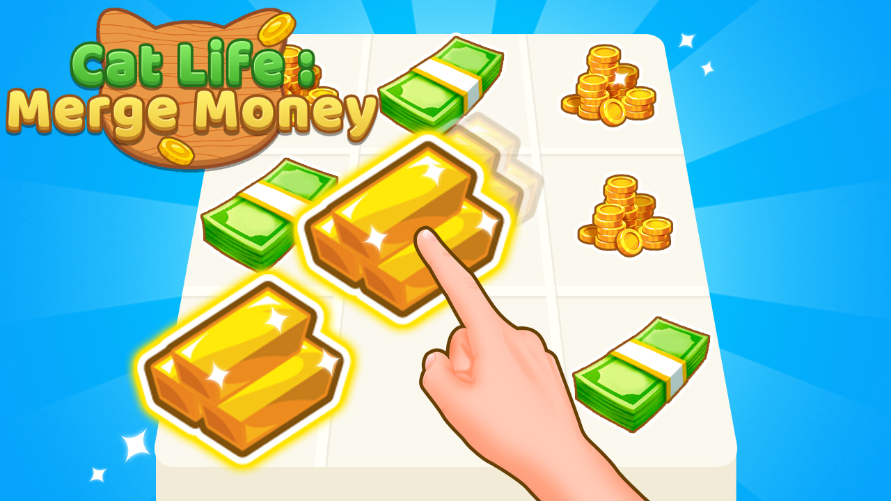 Free Cat Life Merge Money Online Game Now Free