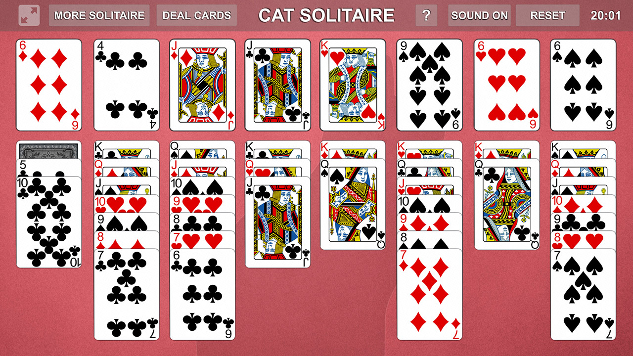 Play Cat Solitaire Free Game Laptop Online