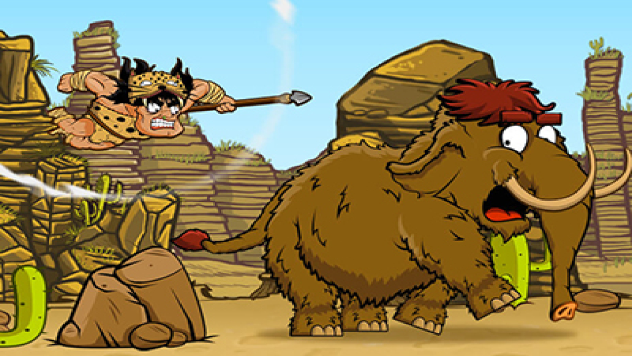 Play Free Caveman Hunt Game Now Online