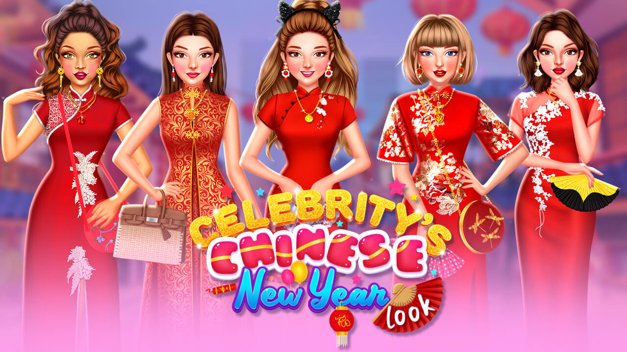 Free Play Celebrity Chinese New Year Look Online Games
