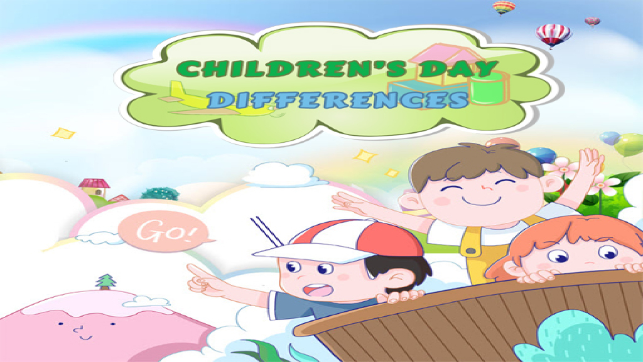 Play Childrens Day Differences Game Free No Login Online