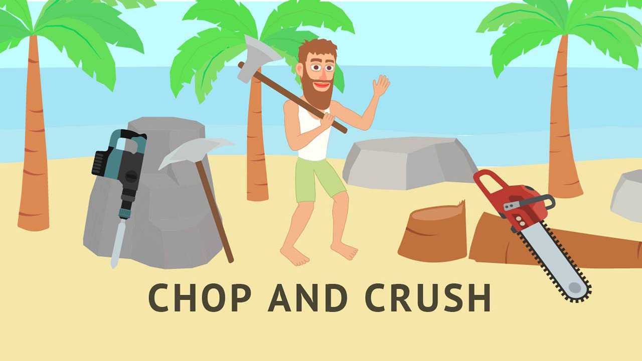 Play Free Chop and Crush: Mining clicker Browser Game