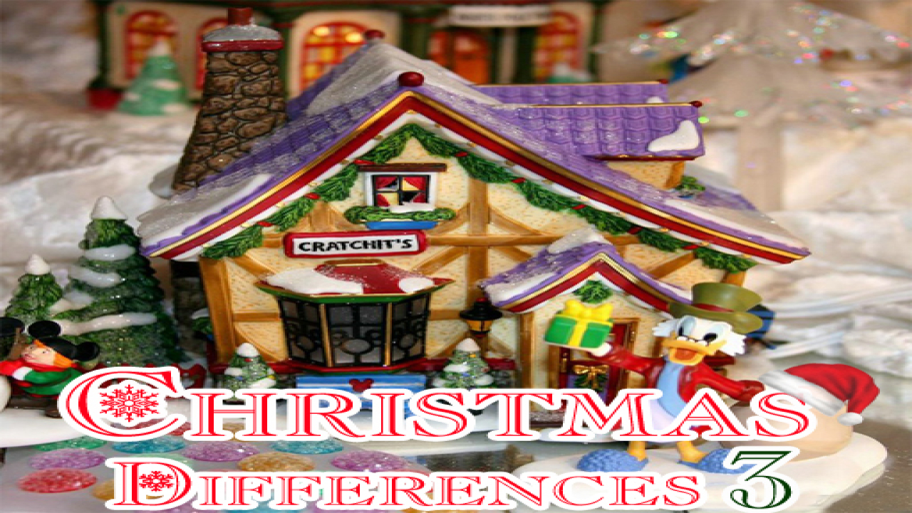 Free Play Christmas 2019 Differences 3 Games Online Now