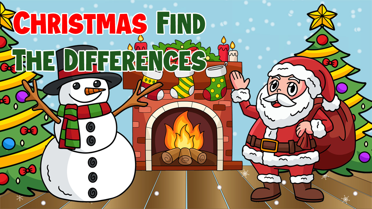 Play Christmas Find The Differences Free Laptop Game
