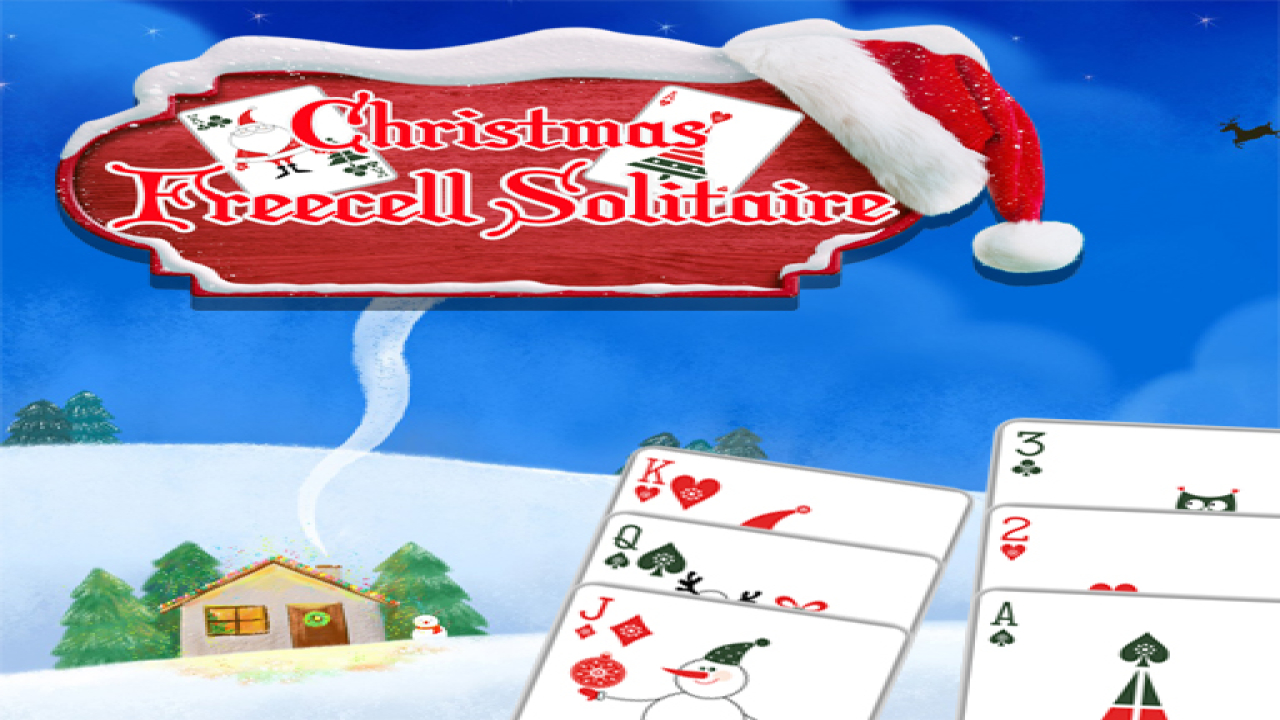 Free Online Games Play Christmas Freecell Solitaire