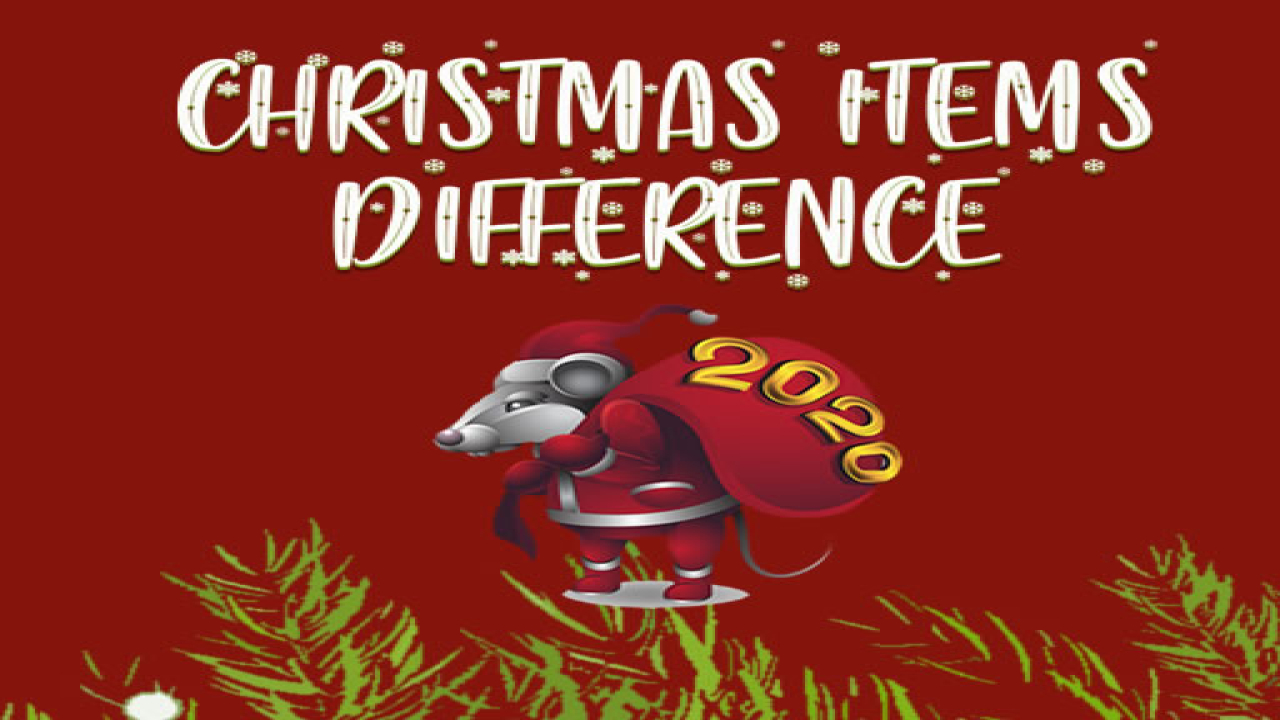 Play Christmas Items Differences Online Game Now Free
