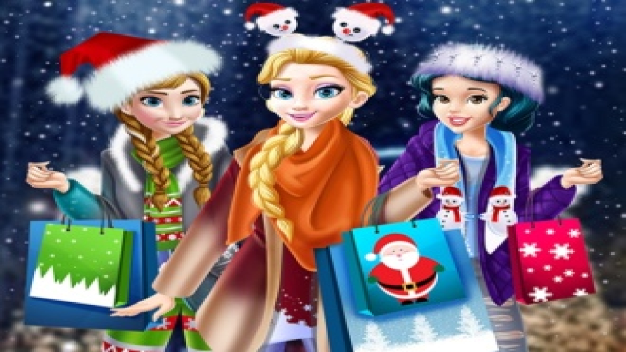 Free Christmas Mall Shopping Mobile Game At Home