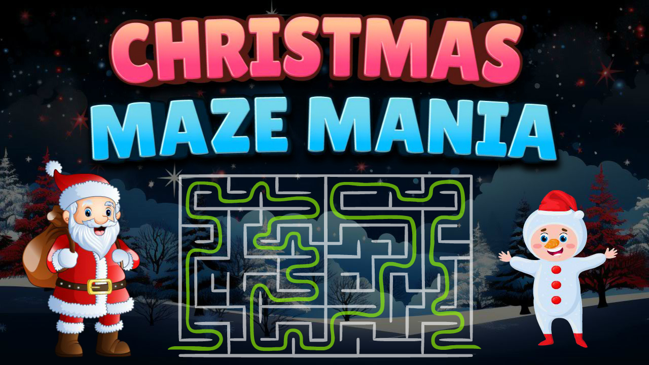 Free Christmas Maze Mania Online Play iOS Game