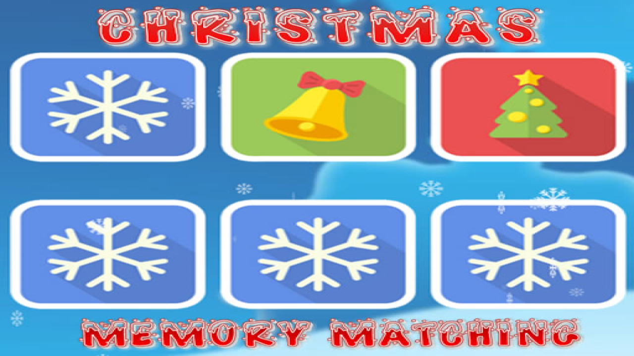 Play Free Christmas Memory Matching Game No Login