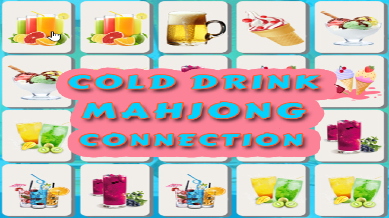 Free Cold Drink Mahjong Connection iOS Online Game