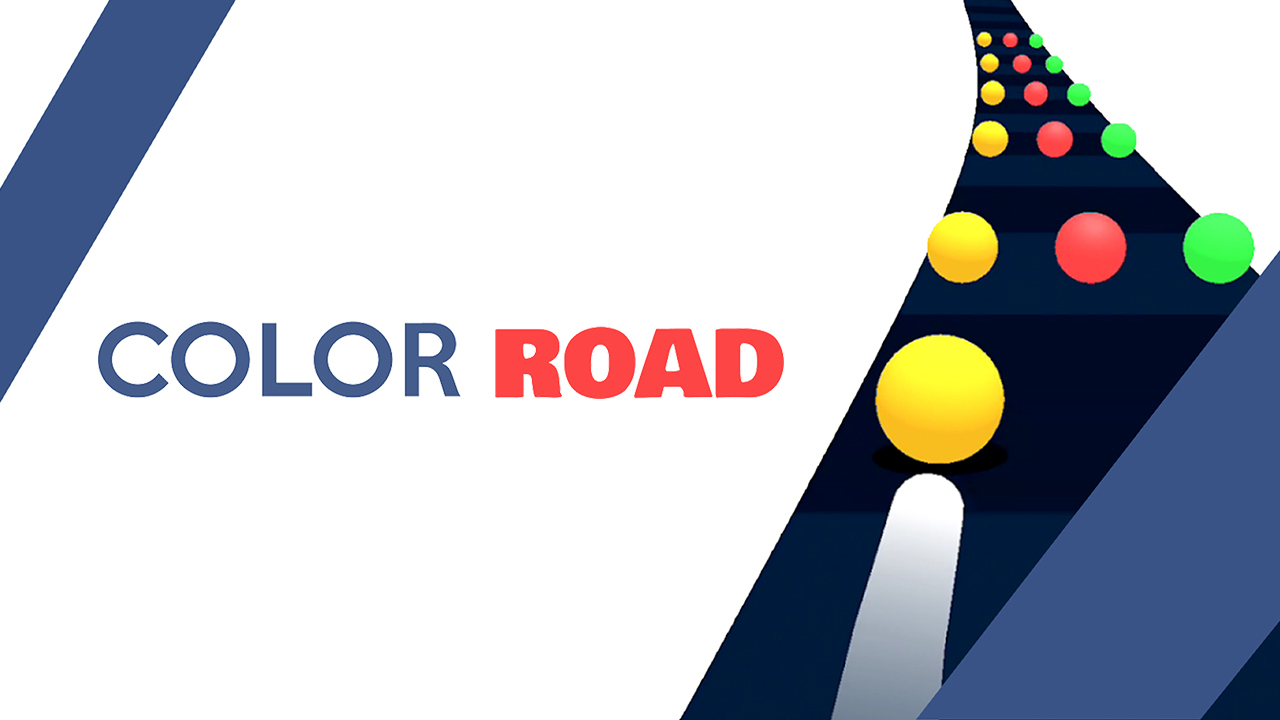 Free Color Road iOS Online Game