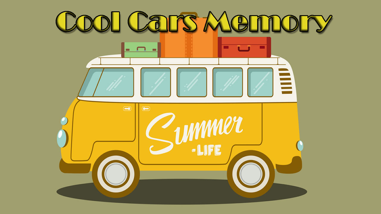 Play Cool Cars Memory (4e95) Game Now Mobile