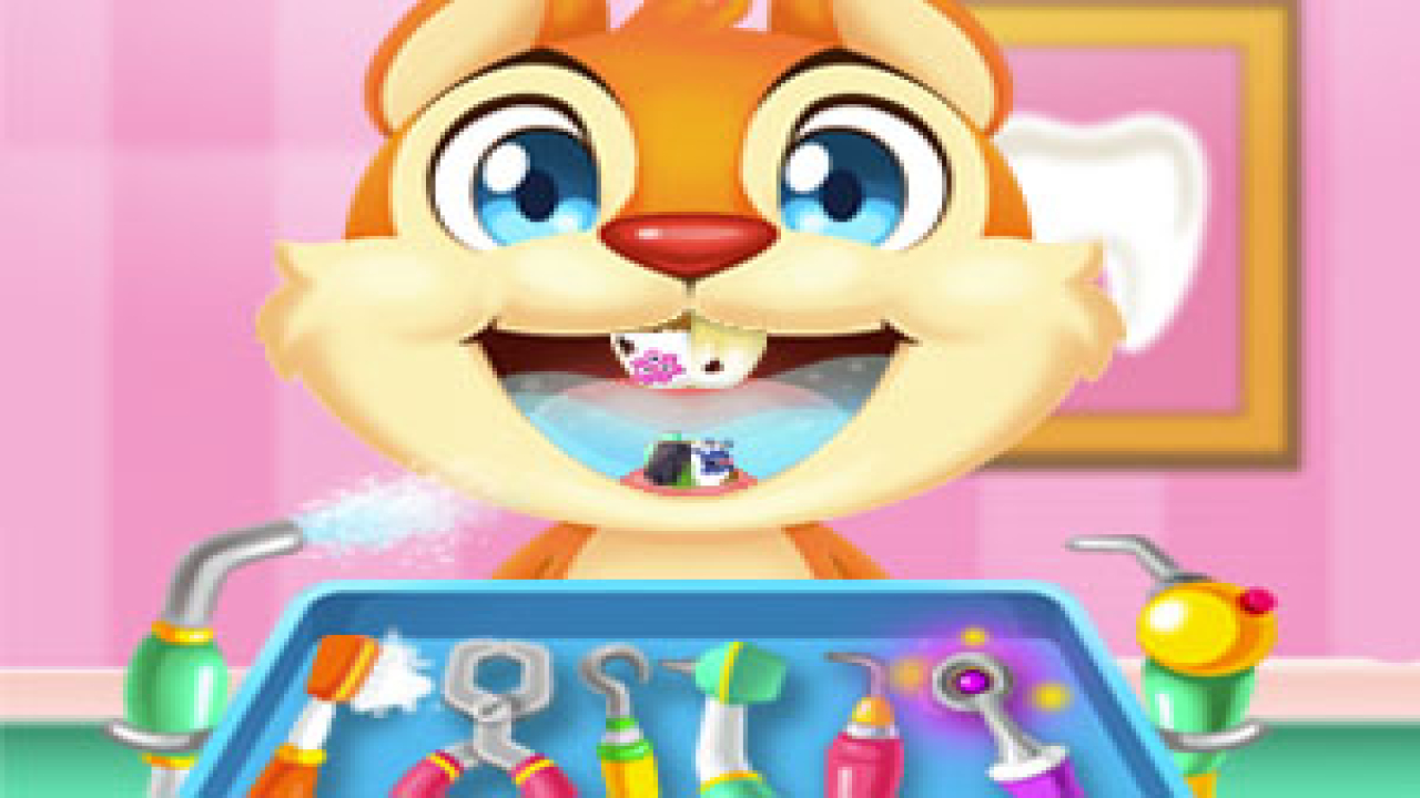 Free Crazy animals dentist Phone Game Play Now