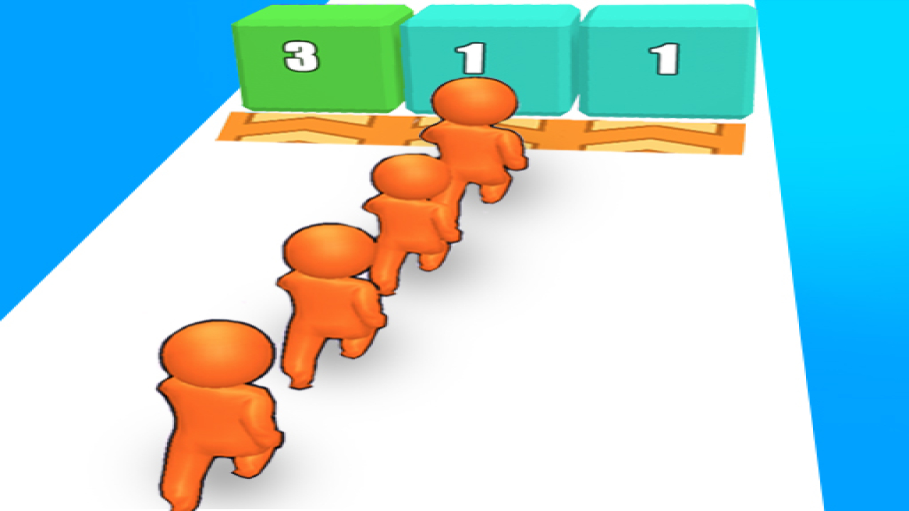 Play Crowd Stack 3D Mobile Online Game
