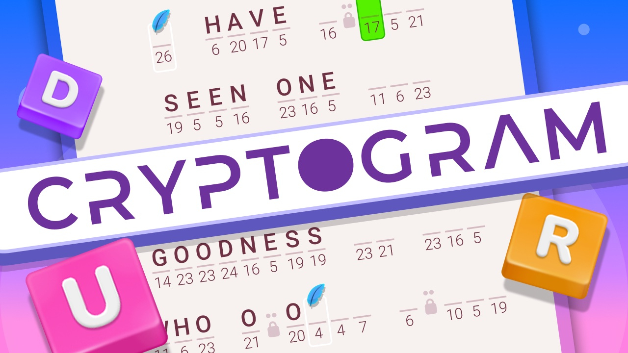 Free Online Games Play Cryptogram: Word Brain Puzzle