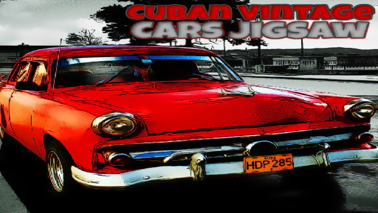 Play Cuban Vintage Cars Jigsaw Free Android Online Game