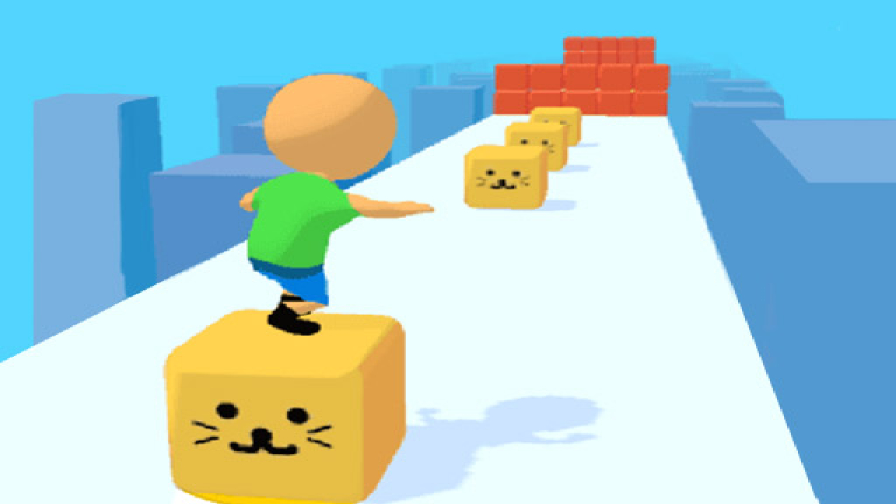 Free Cube Surfer Browser Play Game
