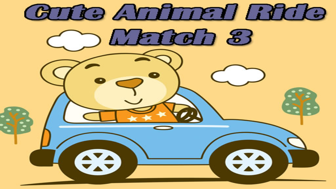 Free Online Cute Animal Ride Match 3 Games Now