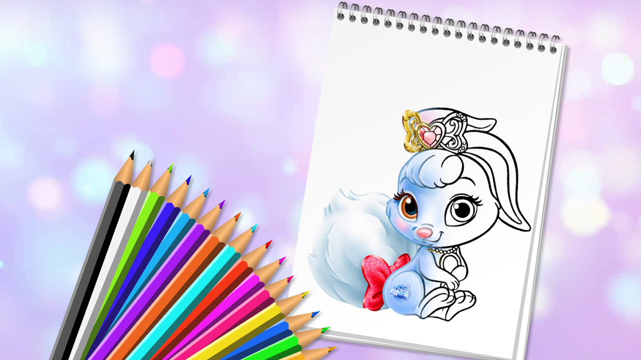 Free Cute Animals Coloring Book Game For Phone