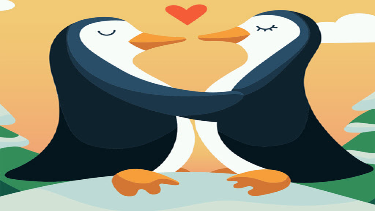 Free Cute Penguin Puzzle PC Game For Laptop
