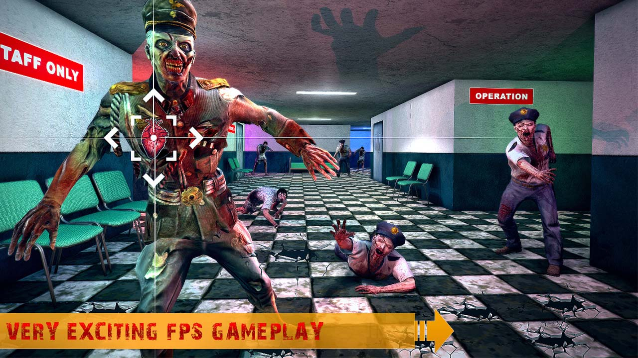 Play Free DEAD TARGET Zombie Shooting Game Game Now