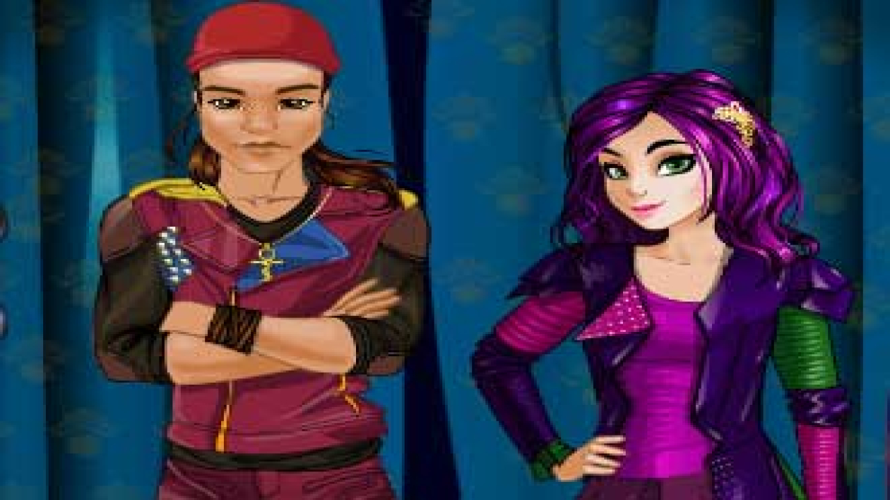 Play Descendants Dress Up Mobile Online Free