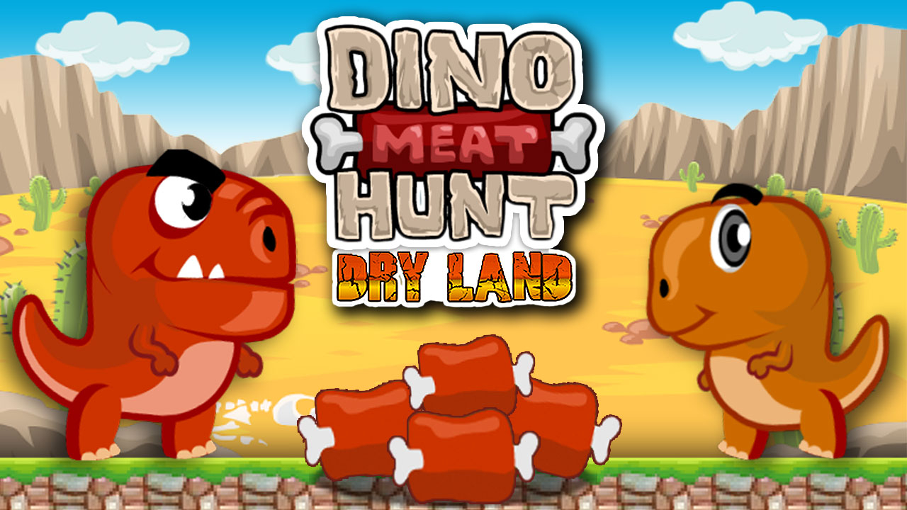 Free Dino Meat Hunt Dry Land Game Online Play Now