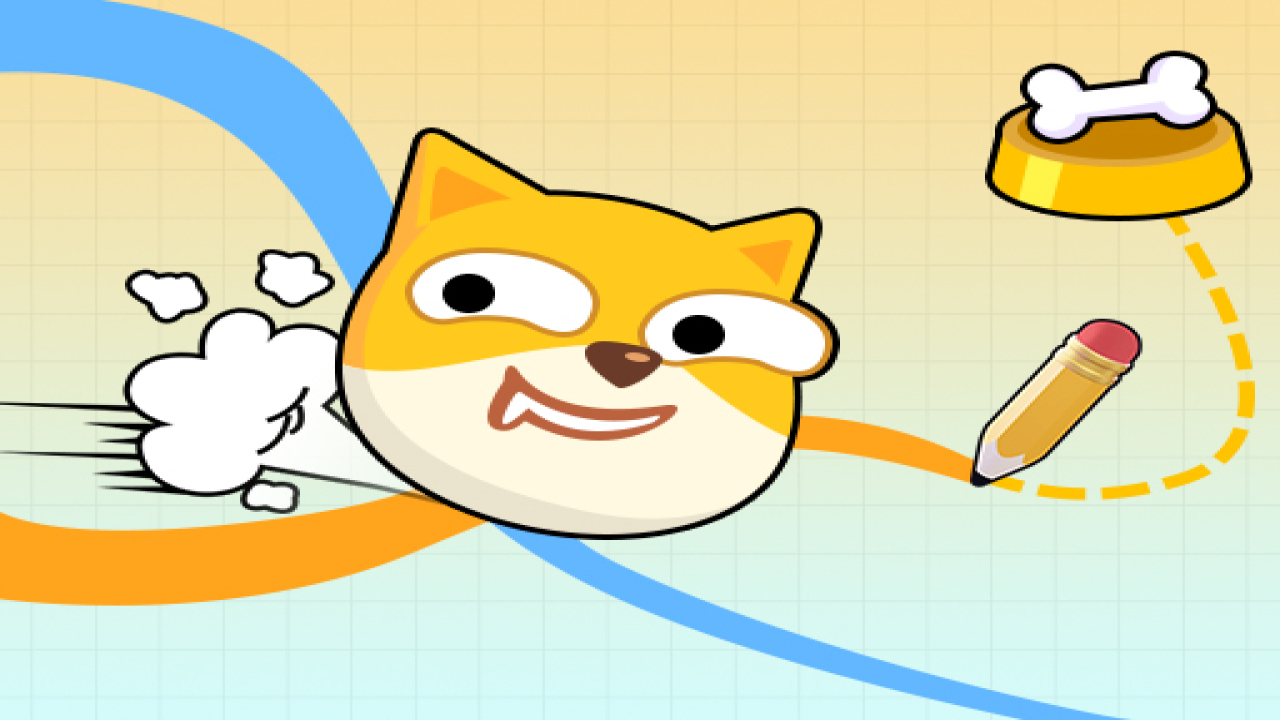 Play Free Doge Rush Draw Home Puzzle iOS Game Now