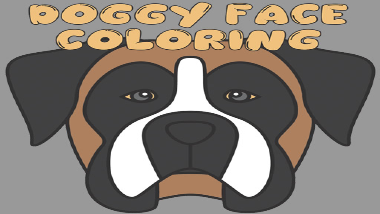 Free Doggy Face Coloring Games Play Now Online
