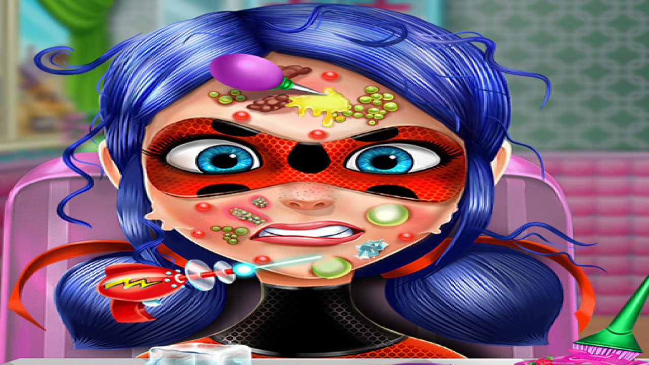 Play Dotted Girl Skin Doctor Game On Phone