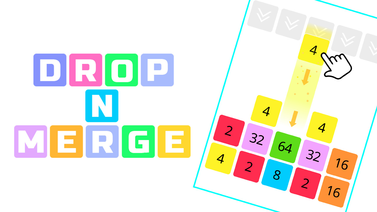 Free Drop n Merge Blocks Game Android