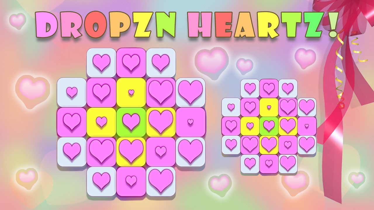 Free Dropz'n'Heartz! Browser Game Online