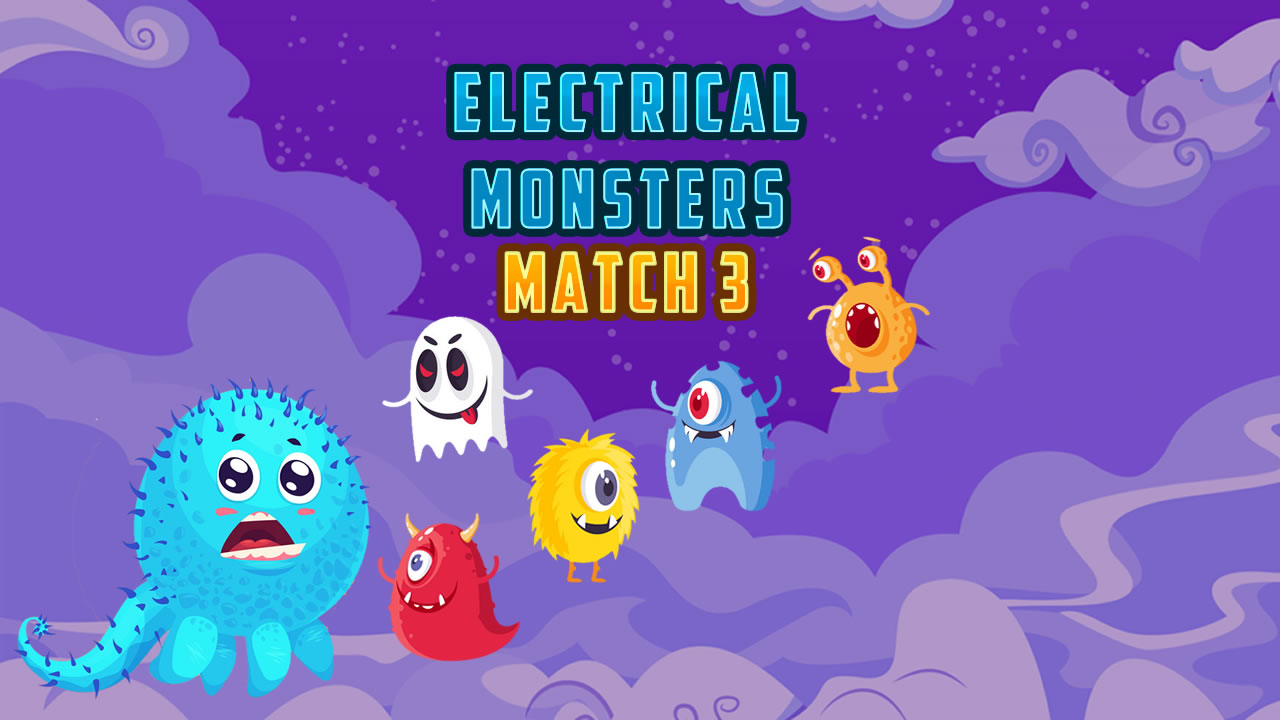 Free Electrical Monsters Match 3 Game Online PC