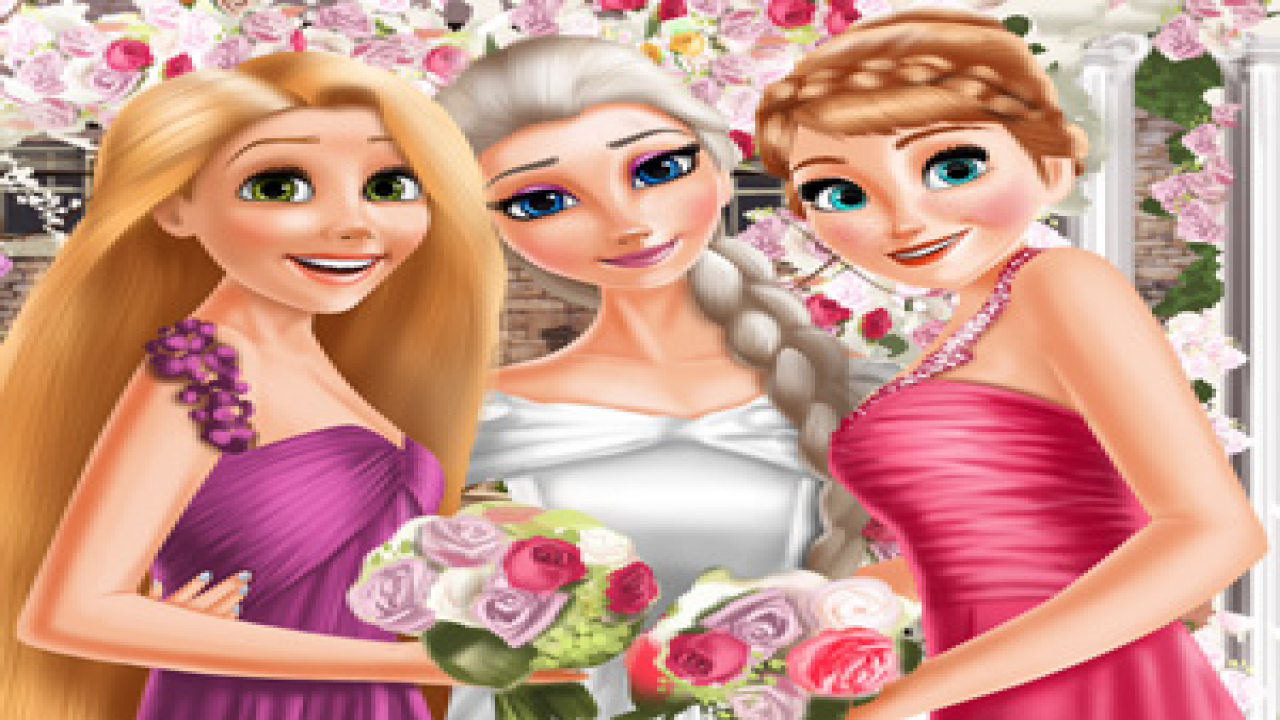 Play Eliza and princesses wedding Online For PC