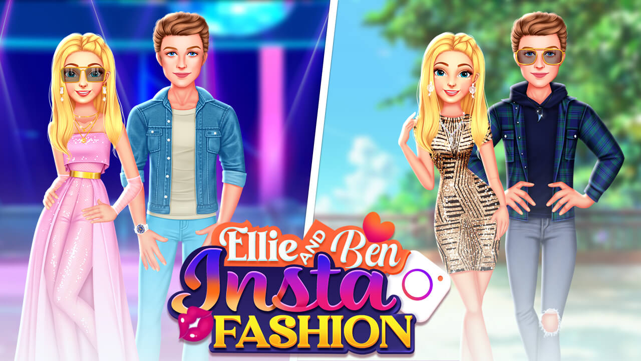 Free Ellie And Ben Insta Fashion Phone Online Game Now