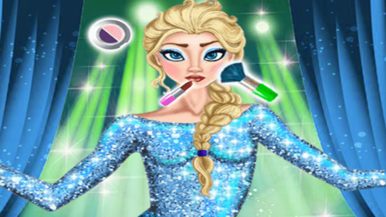 Play Free Online Elsa Makeover iOS Game