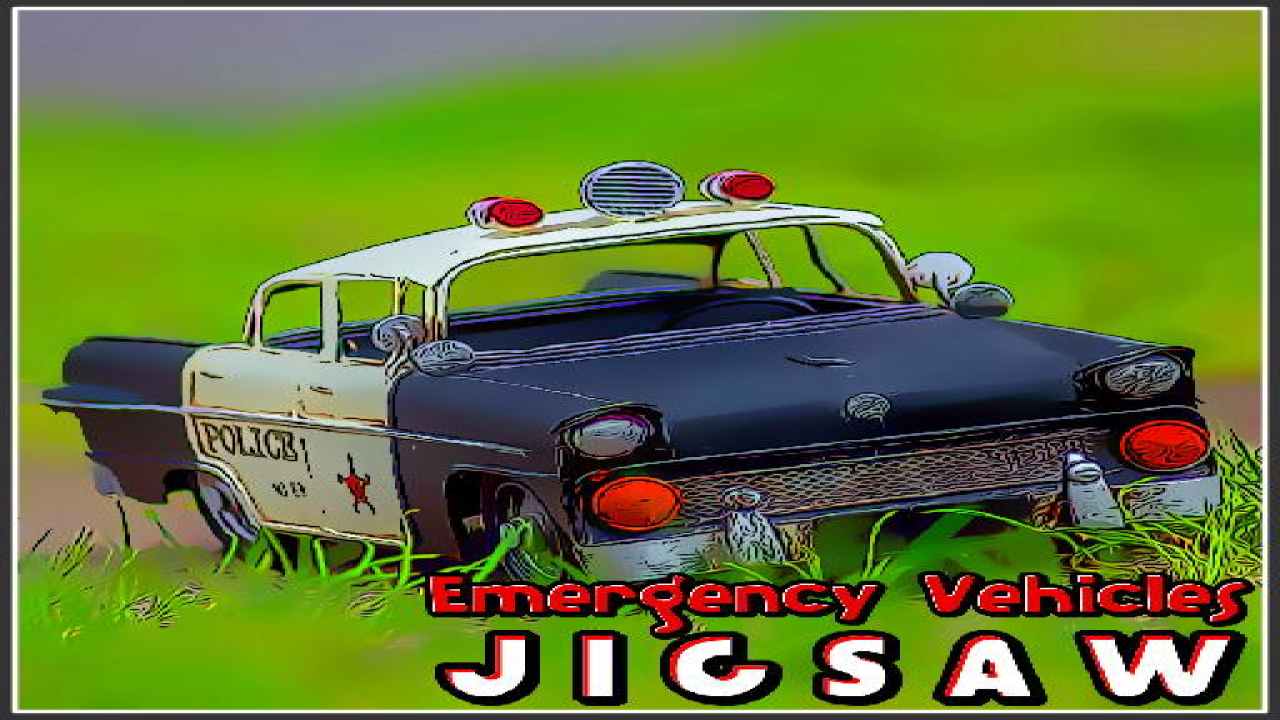 Free Emergency Vehicles Jigsaw Game Online Now
