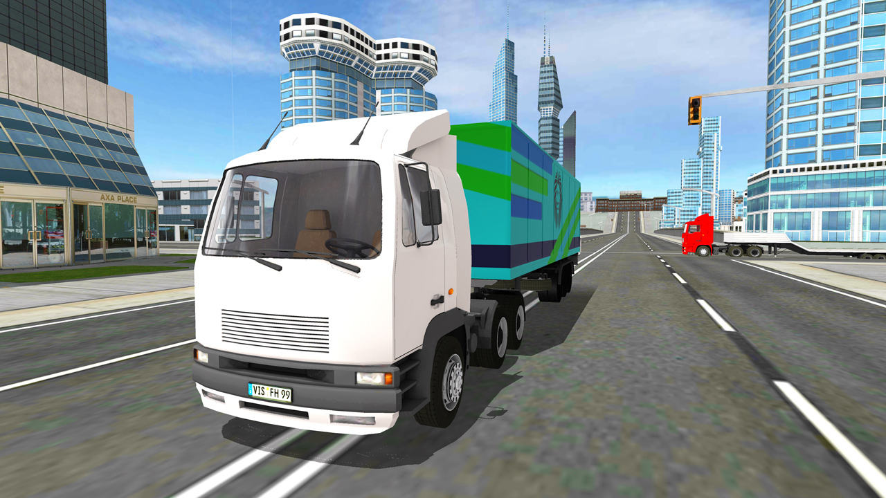 Play Euro Truck Driving Sim 2018 3D Free Game Online PC