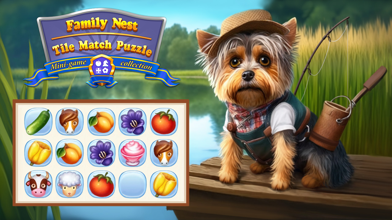 Play FamilyNest: Tile Match Puzzle Game Free iOS Online Now