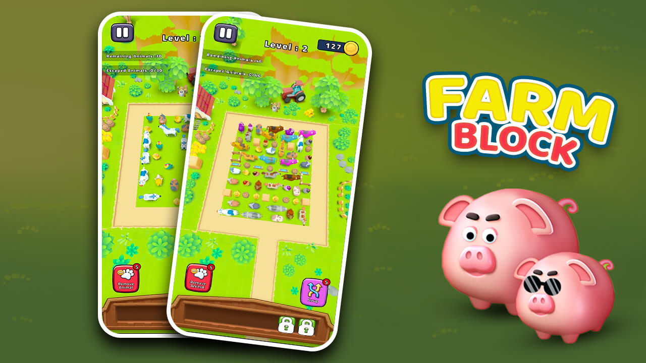 Free Farm Block Game Online Now