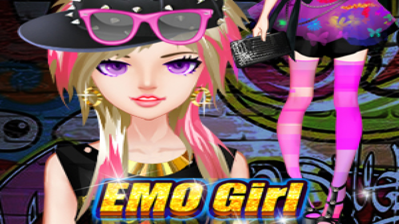 Play Free Fashion EMO Girl Online Desktop Game