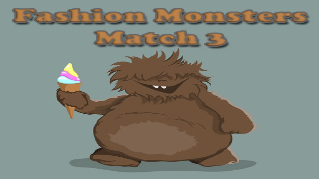 Play Fashion Monsters Match 3 Android Games Online Now