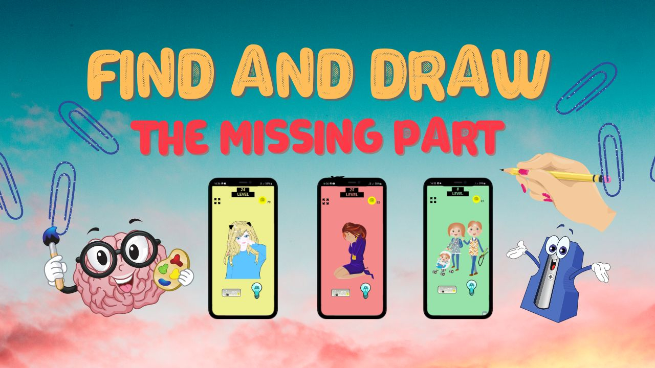 Free Find and Draw DOP Hard Game Online Play Now