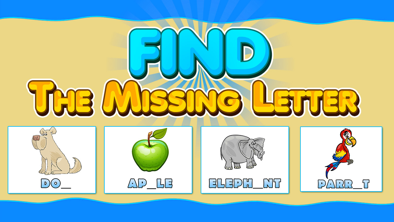 Play Find The Missing Letter Mobile Anytime Free