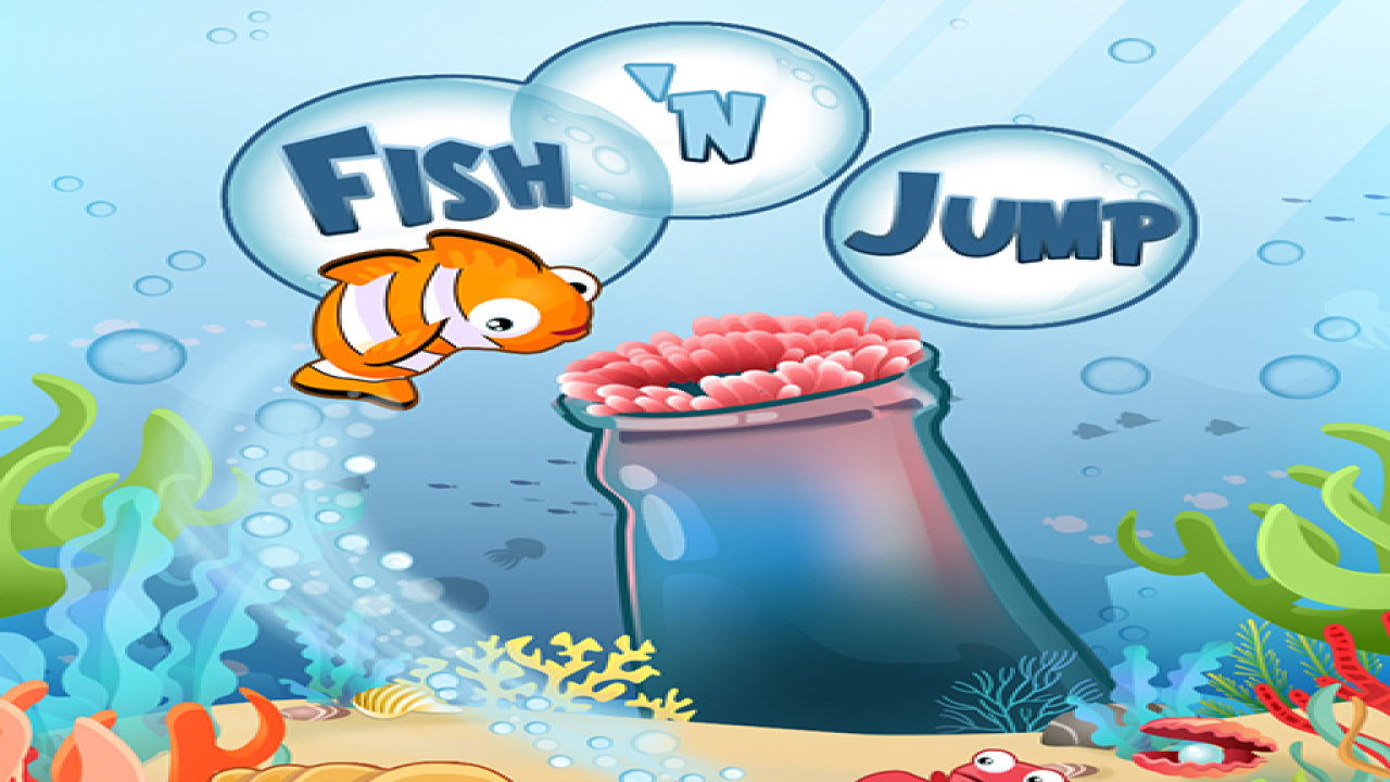 Play Free Fish and Jump Desktop Online Game