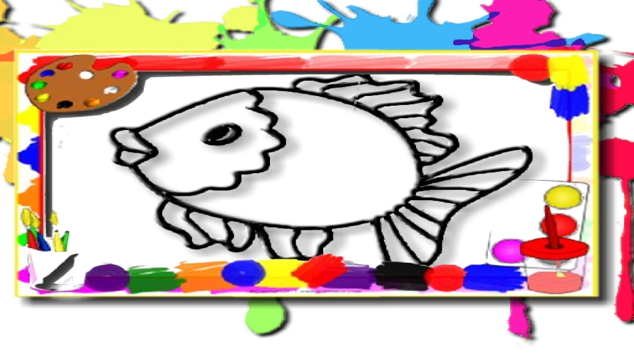 Free Games Fish Coloring Book Online Play