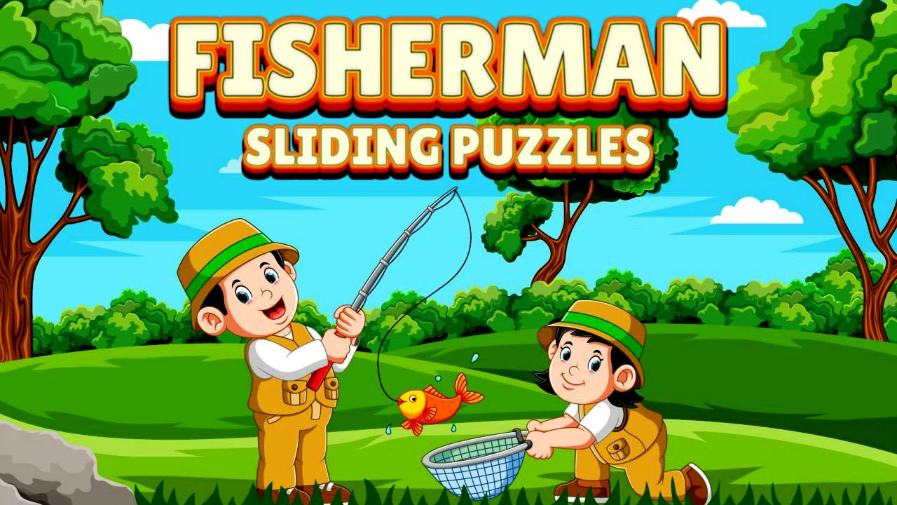 Free Fisherman Sliding Puzzles Online Game Now Free