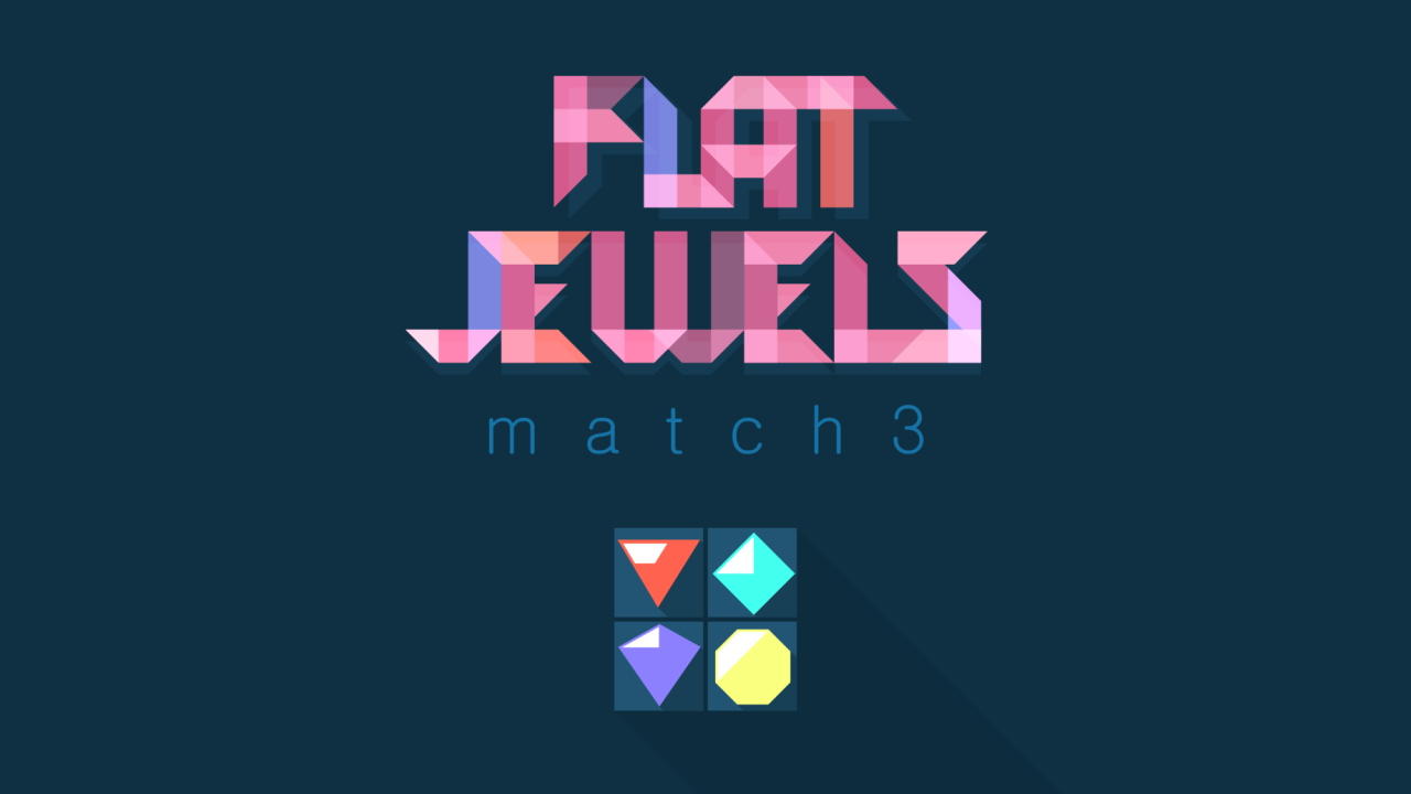 Play Flat Jewels Match 3 Online No Login